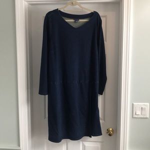 J.Jill indigo Stretch Denim Dress 2x
